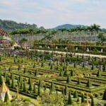 Amazing views of the landscaped garden Nong Nooch in Pattaya, Thailand
