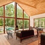 The American Country House in Retro Style. Design Ideas