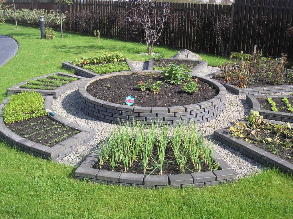 Interesting Design of the Garden