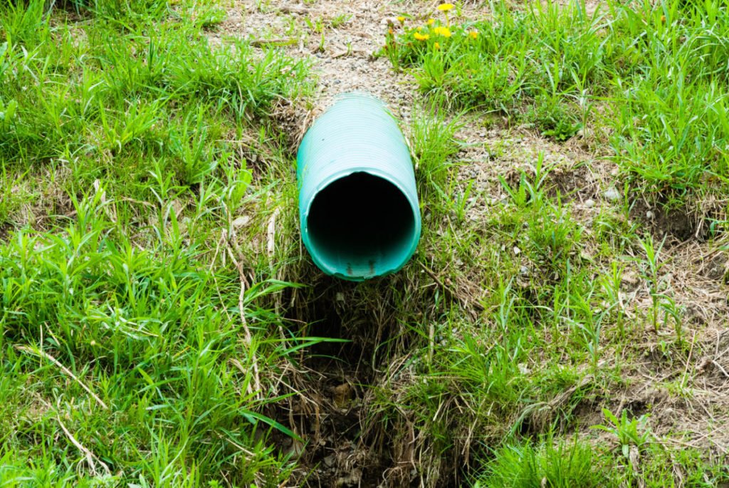 Drainage Suburban Area