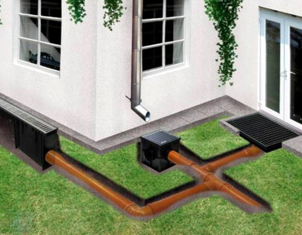 Where's Water Flowing? Drainage Systems for a Country House