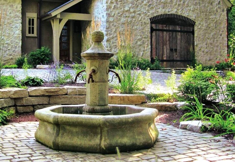 Interesting Ideas for the Garden: Fountains On the Suburban Area
