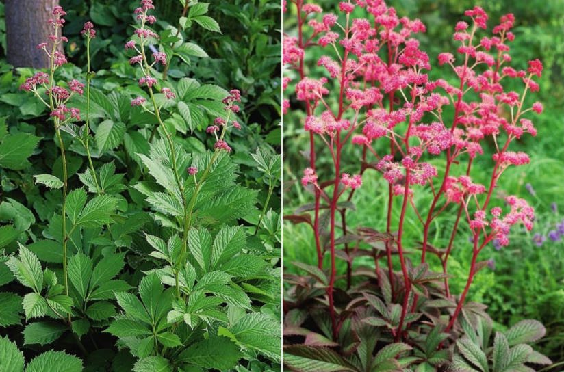 Shy Rodgersia. Types and Varieties.