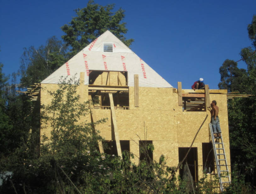 The Combined Insulation of a Frame House