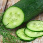 Healthy and Harmful Vegetables. Cucumber.