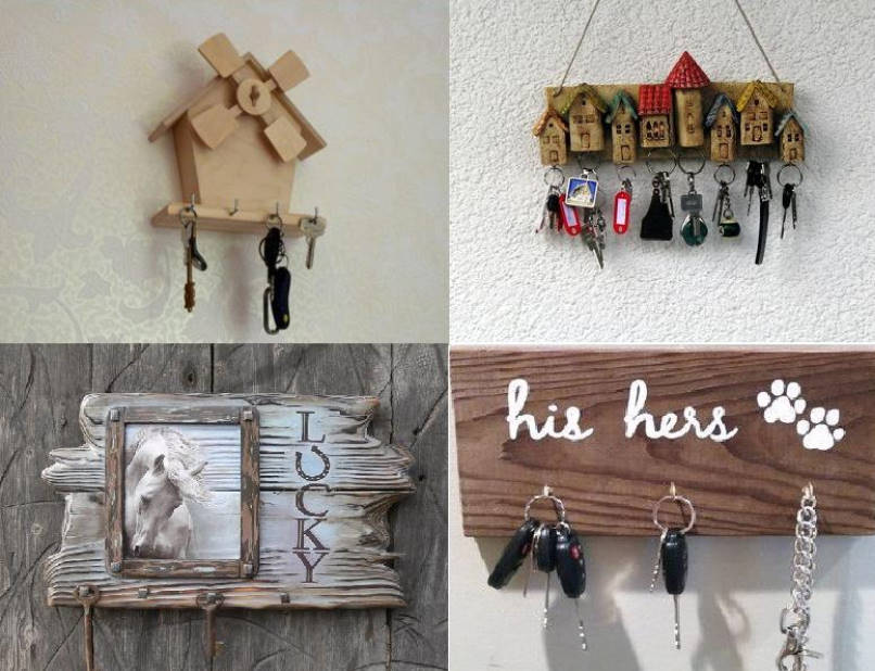 House for Your Golden Key, or a Few Ideas Really Original Key Holders