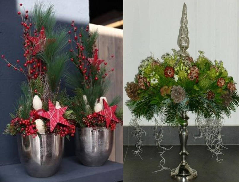 Ideas for New Year Bouquets and Arrangements for a Pleasant Festive Interior
