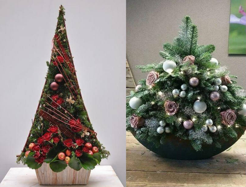 Ideas for New Year Bouquets and Arrangements for a Pleasant Festive Interior