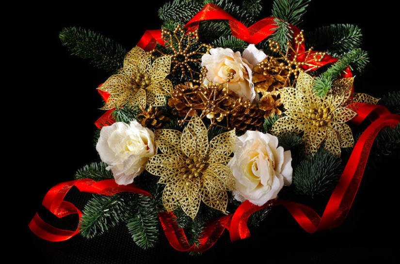 Ideas for New Year Bouquets and Arrangements for a Pleasant Festive Interior