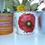 Beautiful Pots for Indoor Flowers from Plastic Buckets