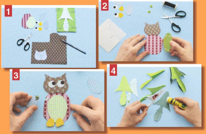 Crafts With their Hands: Birds and Moths