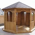 Summer Gazebo in the Garden
