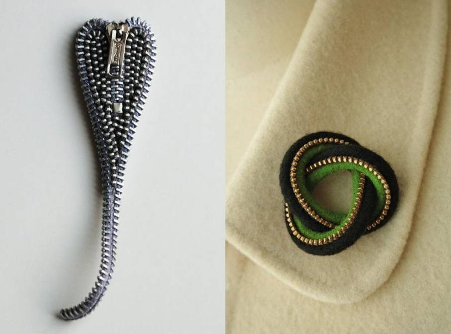 A Few Ideas of Unusual Use of Zipper