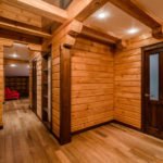New Trends: Built-In Vacuum Cleaner in a Wooden House