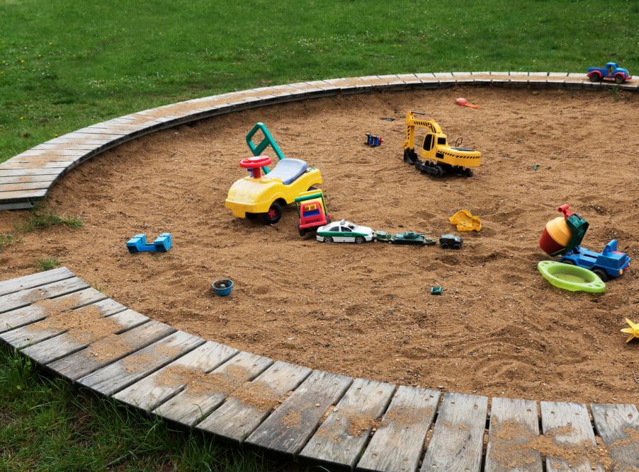 Sandbox in the Garden - Creative Solutions - Best Landscape Ideas