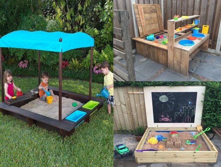 Sandbox in the Garden - Creative Solutions