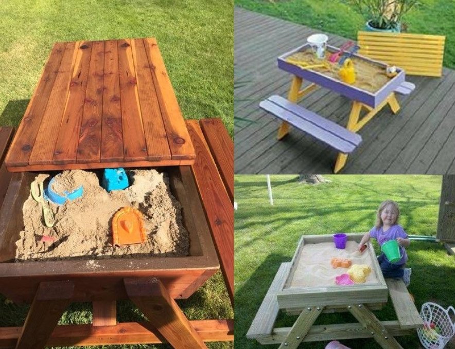 Sandbox in the Garden - Creative Solutions