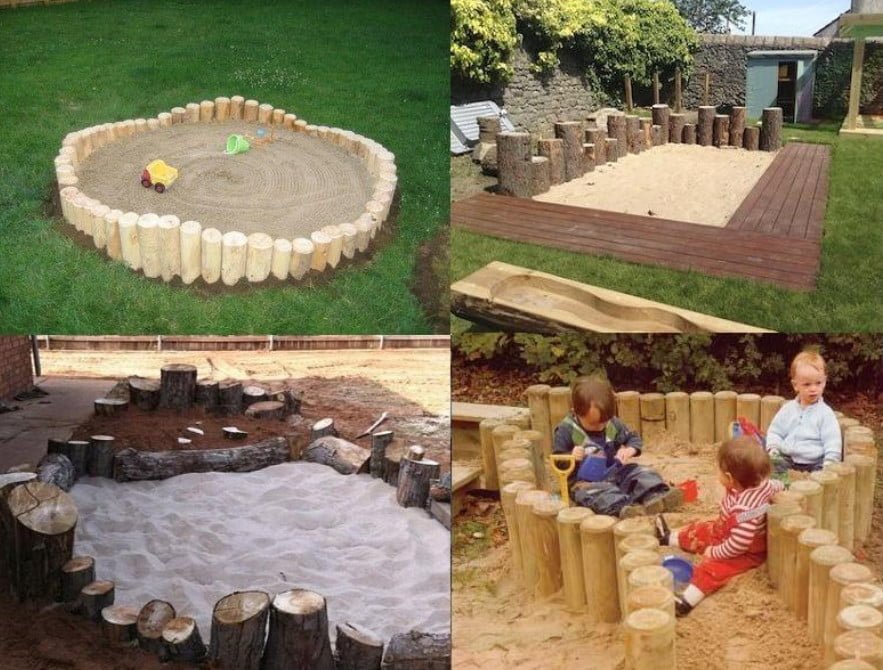 Sandbox in the Garden - Creative Solutions