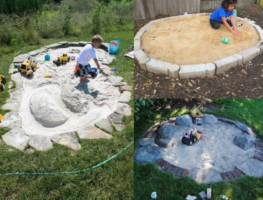 Sandbox in the Garden - Creative Solutions