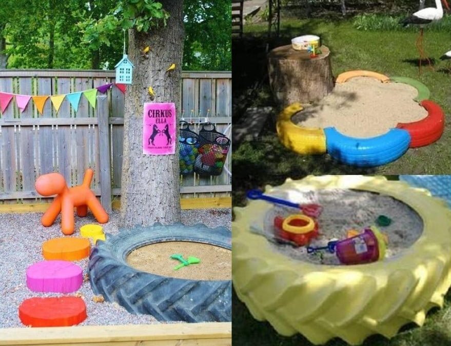 Sandbox in the Garden - Creative Solutions