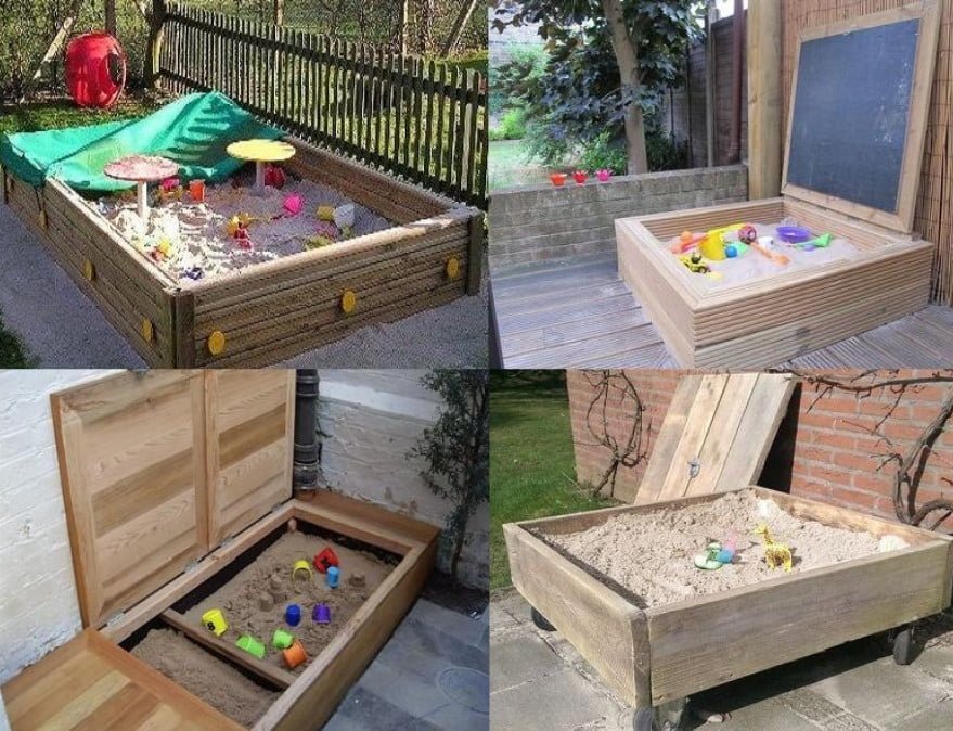 Sandbox in the Garden - Creative Solutions