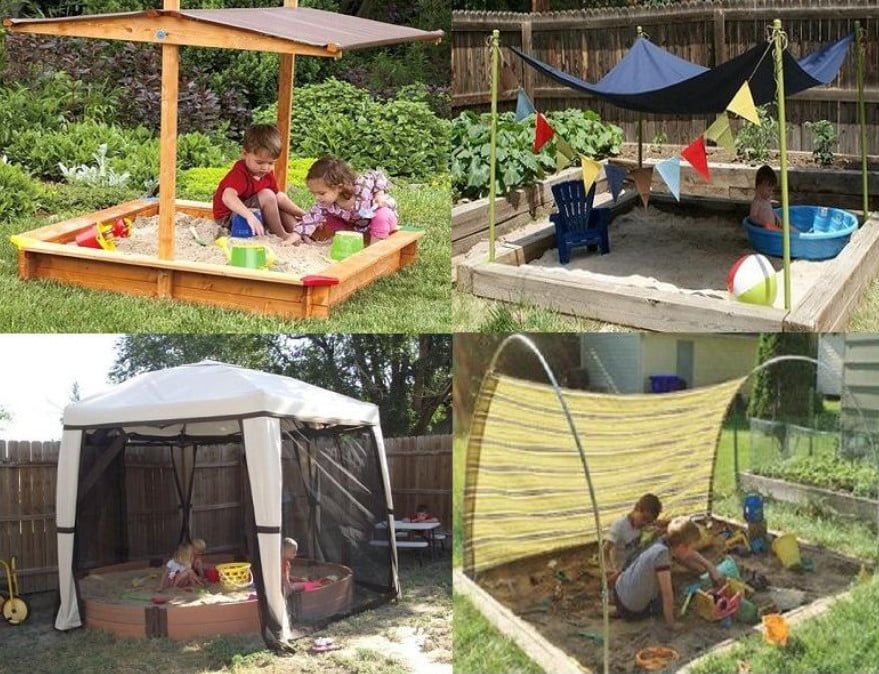 Sandbox in the Garden - Creative Solutions