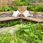 Unusual Country Furniture With Your Own Hands: Use Natural Stone, Concrete and Turf