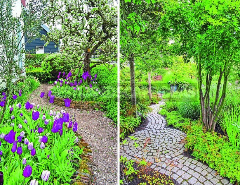 Garden Paths: Choose Materials, Shapes and Environment