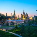 Zaryadye Park in Moscow is a Unique Object of Modern Urban Environment