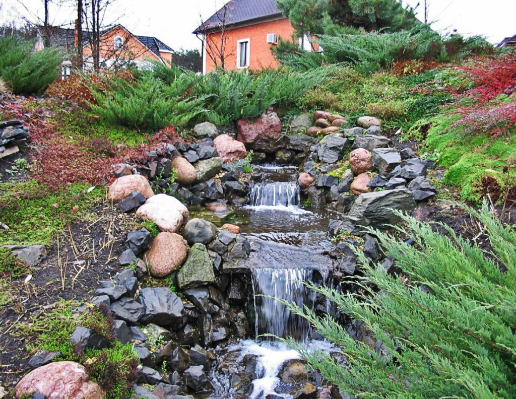 How to Make a Stream in the Suburban Area