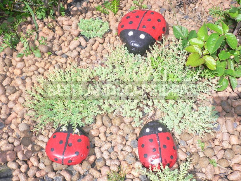 Painted Rocks for Garden Decoration