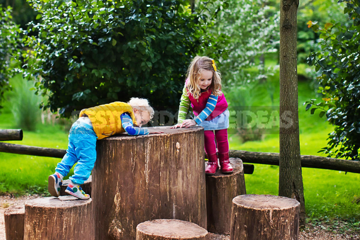 A Playground With His Own Hands