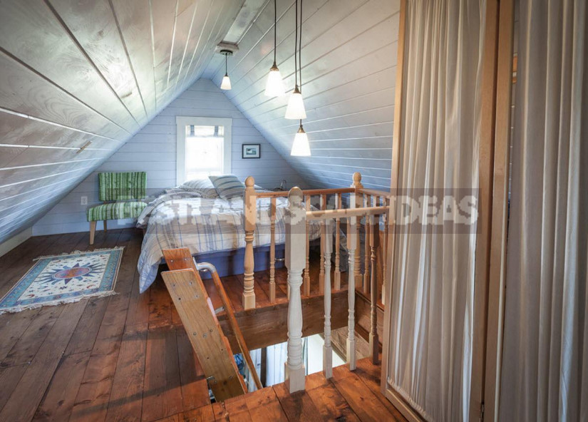 Attic in the Country: the Idea of Conversion Into a Useful Room