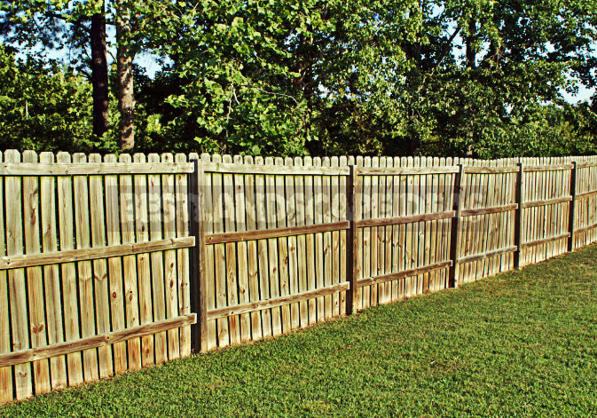 Fence in the Country With Their Hands