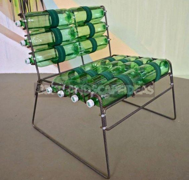 Country Furniture Made of Plastic Bottles