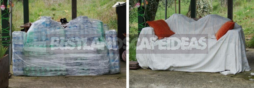 Country Furniture Made of Plastic Bottles