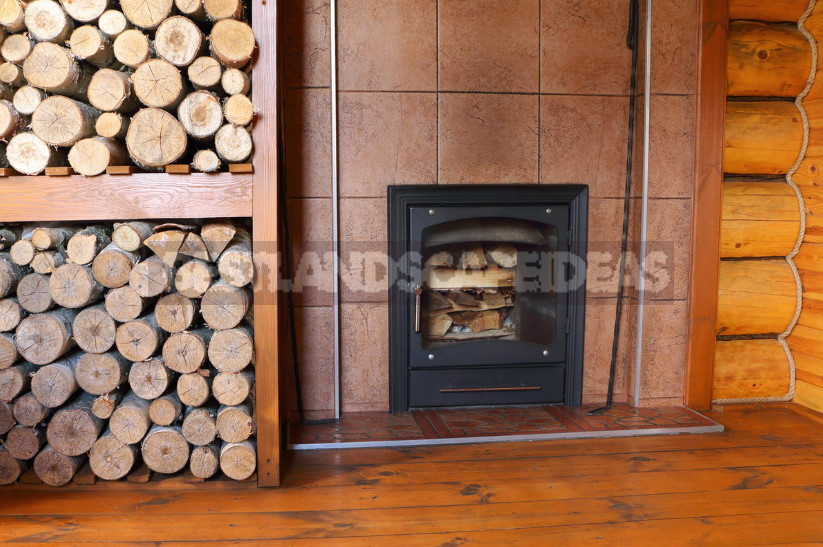 Wood in the Interior of a Country House