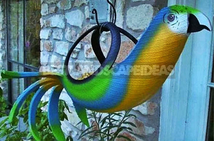 Ideas of Crafts From Old Tires