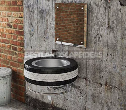 Ideas of Crafts From Old Tires