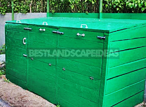 Compost Box With Your Hands