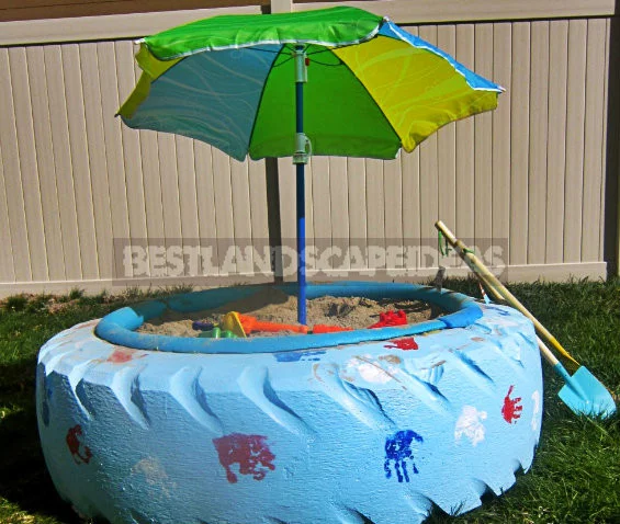 Ideas of Crafts From Old Tires