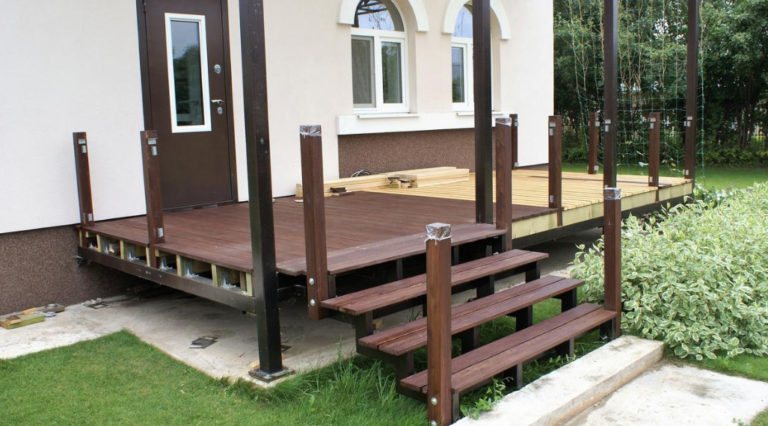 How to Build a Veranda With Your Own Hands: Explain And Show Step Sy ...