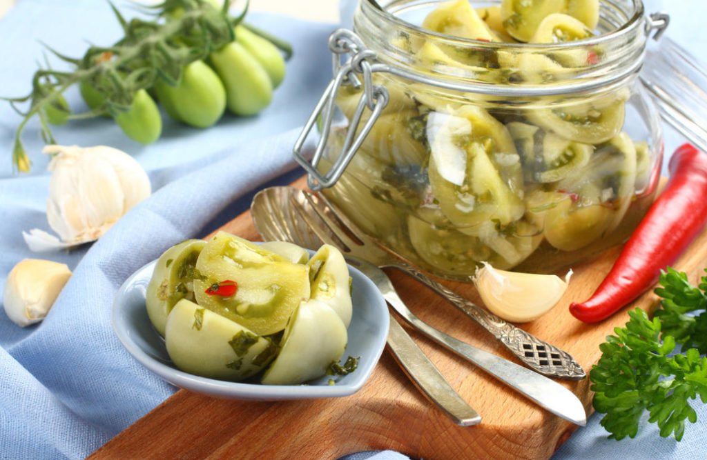 How to Salt Green Tomatoes. Simple And Fast Recipe