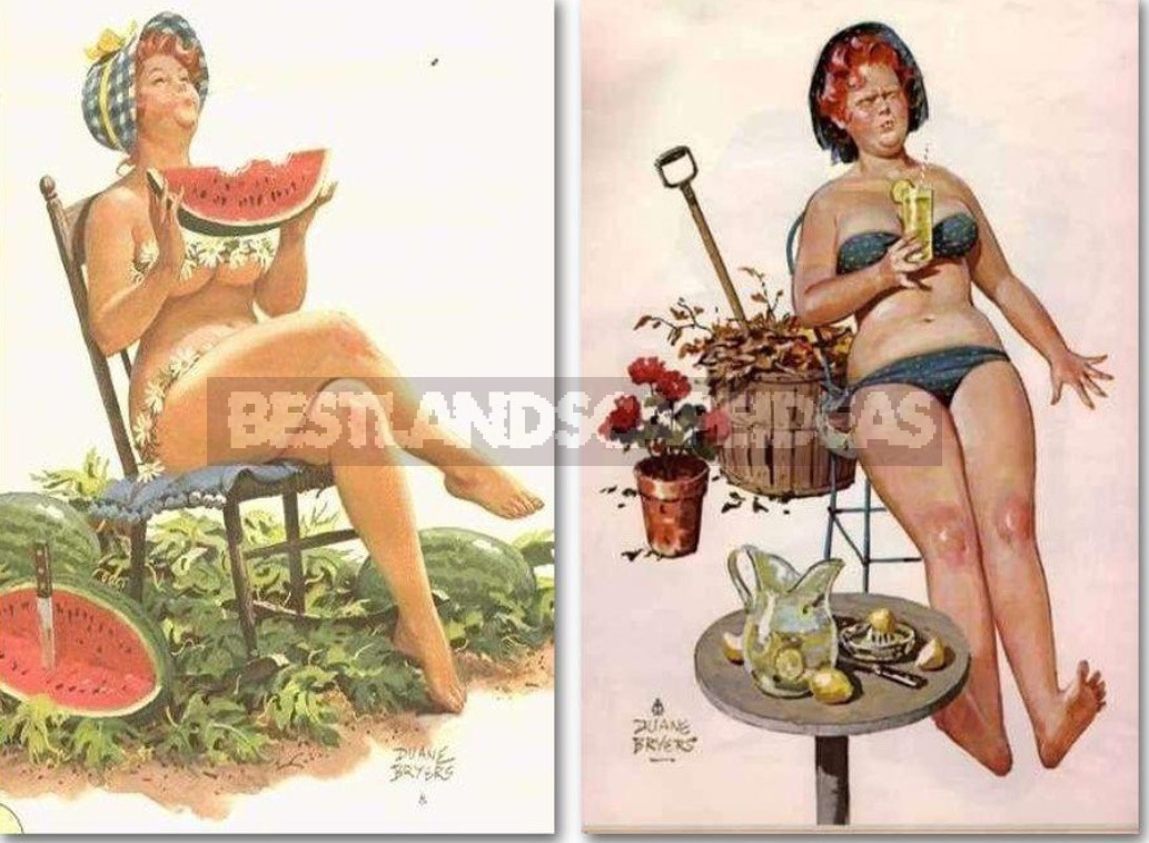 Fat Hilda And Her Suburban Life: Duane Bryers Pin-Up Pictures