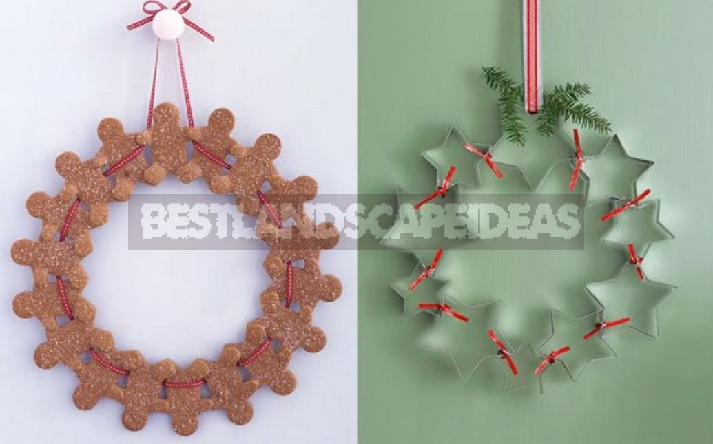 Wreaths Not Made Of Pine Needles: Ideas For New Year And Christmas Decor