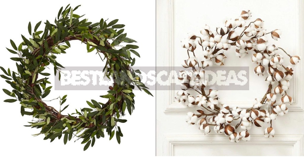 Wreaths Not Made Of Pine Needles: Ideas For New Year And Christmas Decor