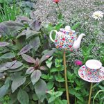 Decoration For a Flower Garden With Your Own Hands: Tea Set