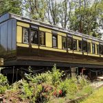 Trailer Cottage in an Old Train Car