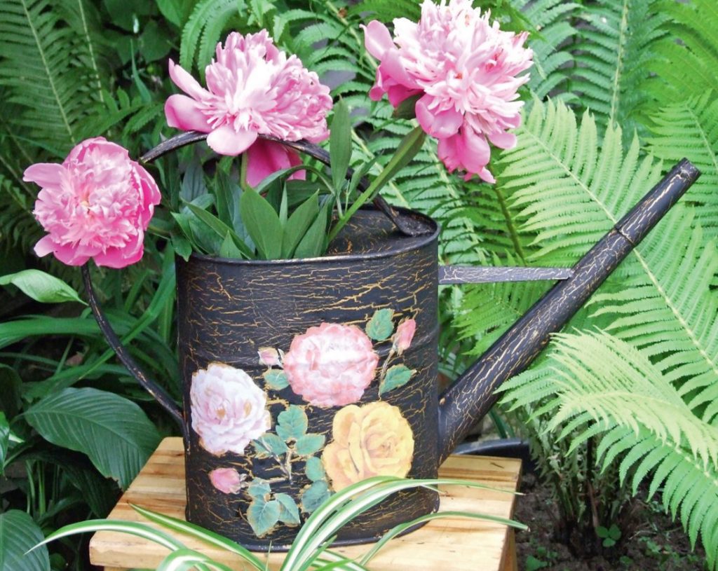 Master Class On “Garden” Decoupage