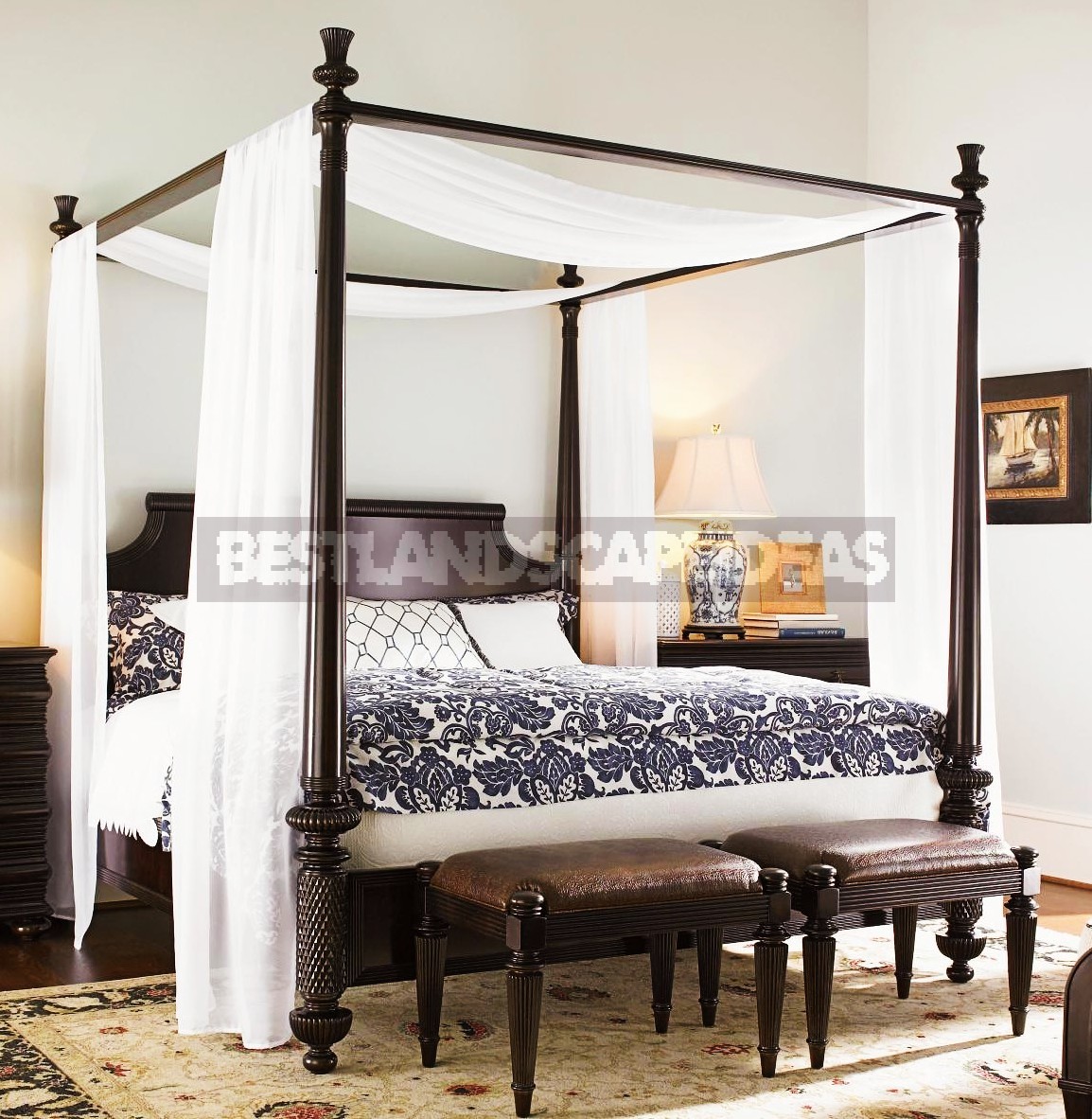 Cottage Bedroom With a Valance — Why Not?